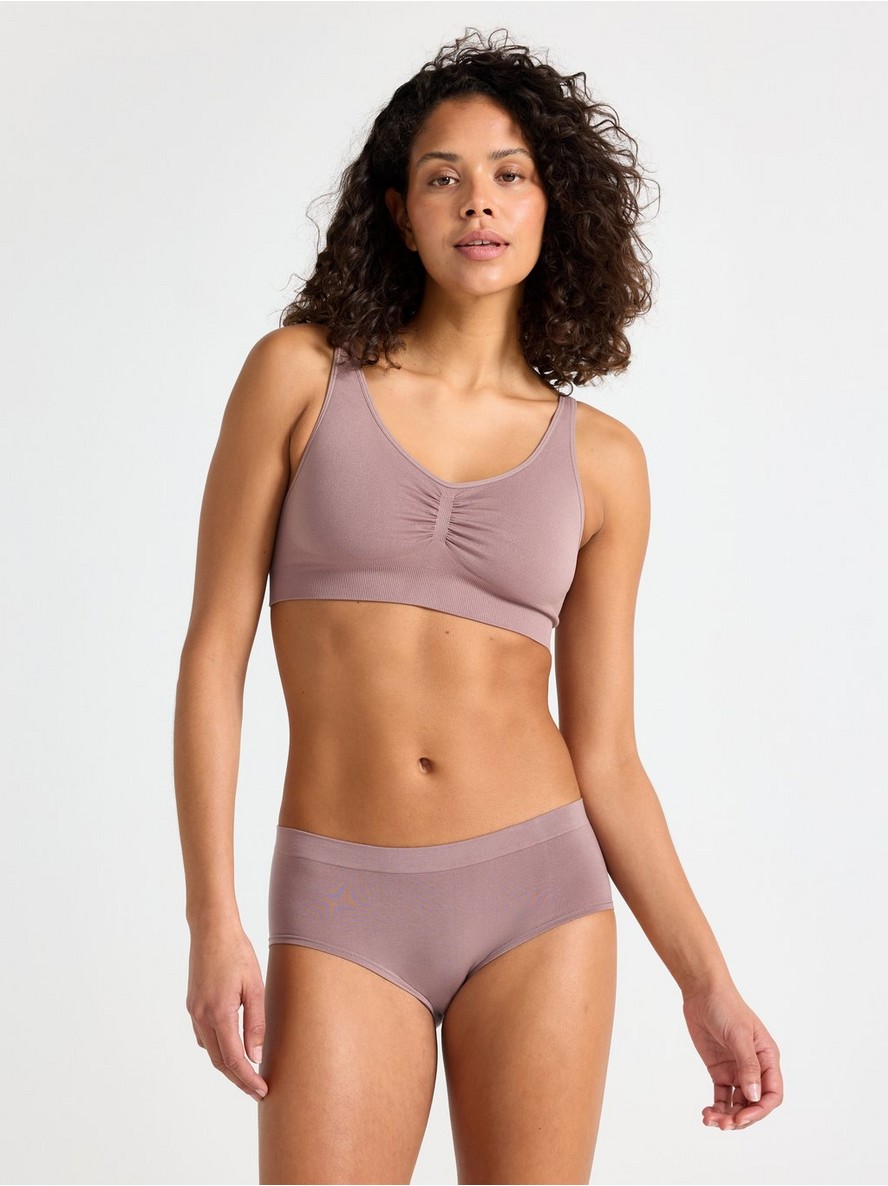 Seamless briefs with regular waist - 3002487-9511