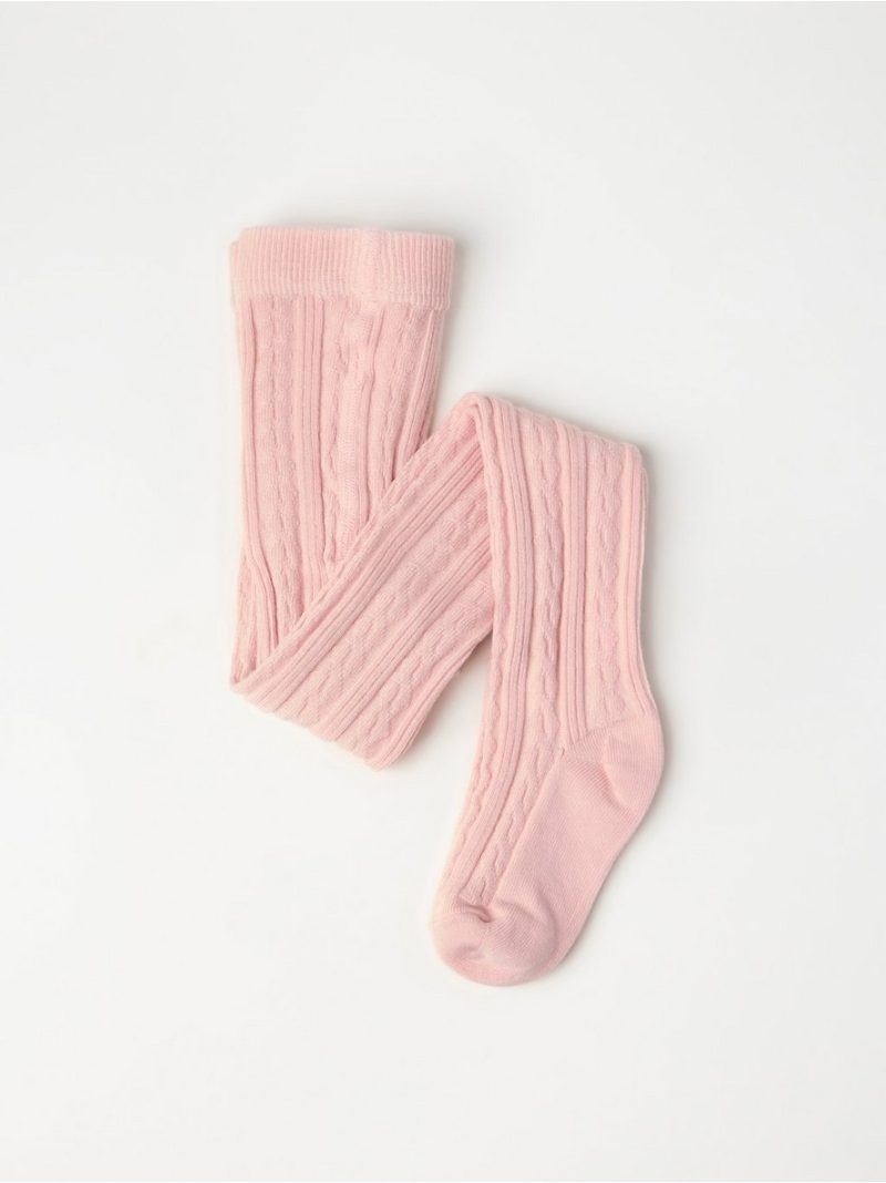 Cable-knit tights - 3002593-6907