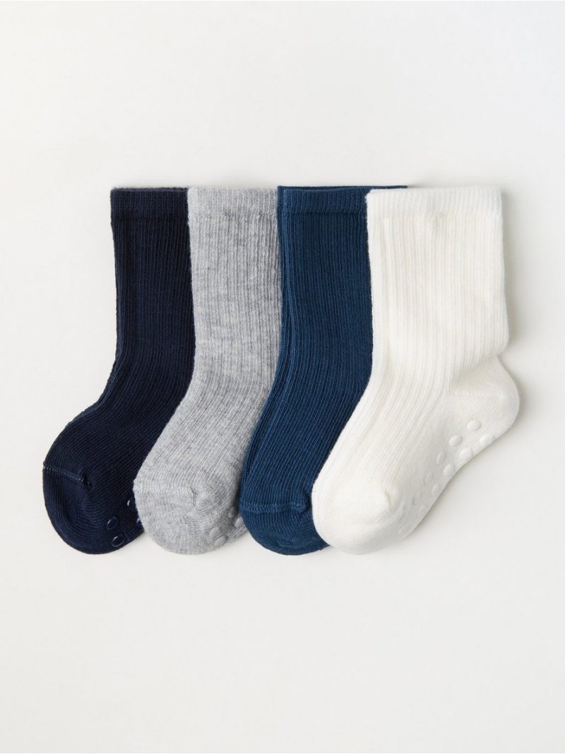 - 4-pack ribbed socks 4-pack ribbed socks - 3002610-2065