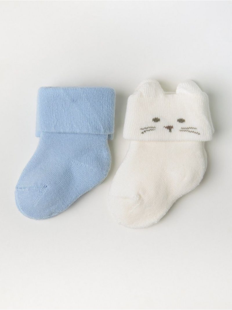 2-pack  terry socks - 3002612-2197