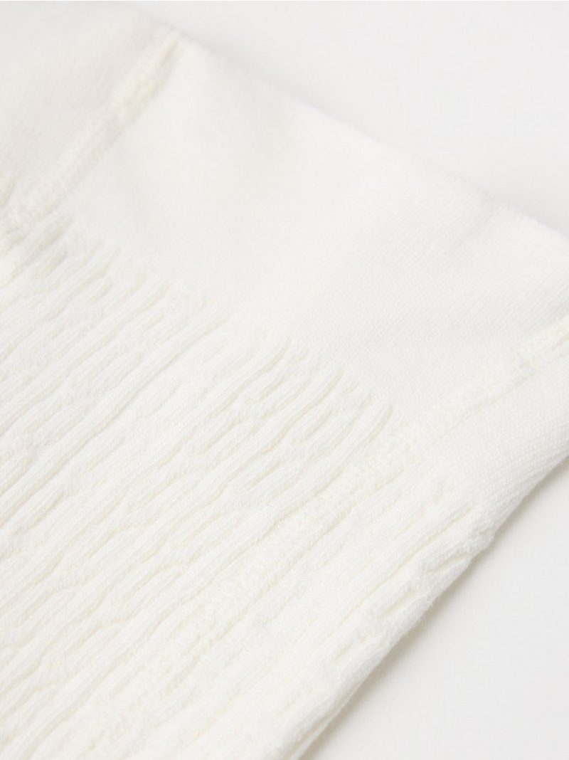 Cable-knit tights - 3002615-325