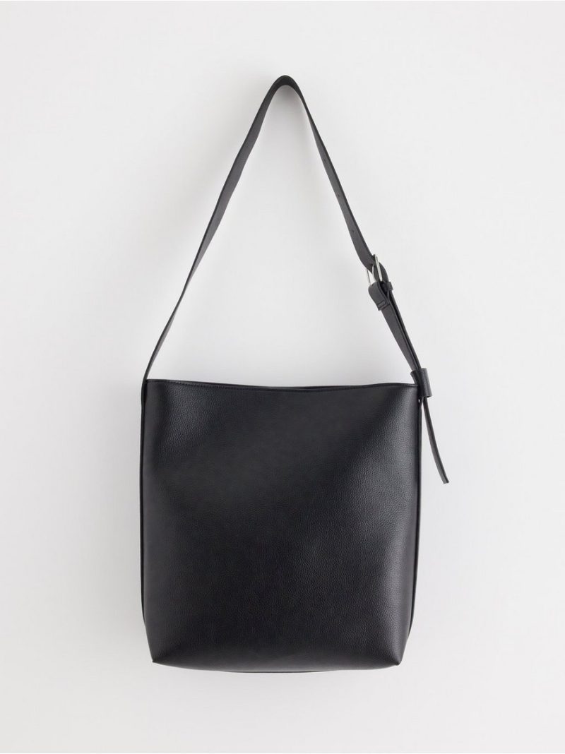 Shopper in imitation leather - 3002828-80