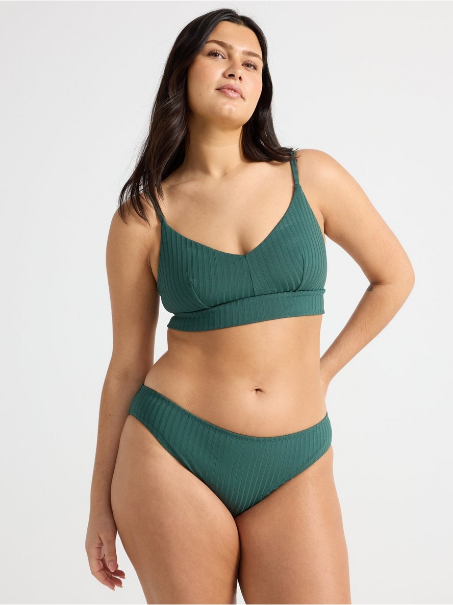 Ribbed bikini bottom - 3002847-5128