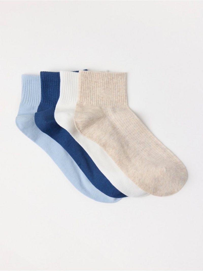 4-pack high ankle socks - 3003042-2197