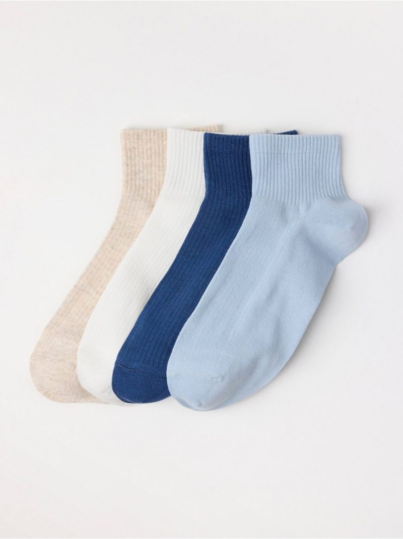 - 4-pack high ankle socks 4-pack high ankle socks - 3003042-2197