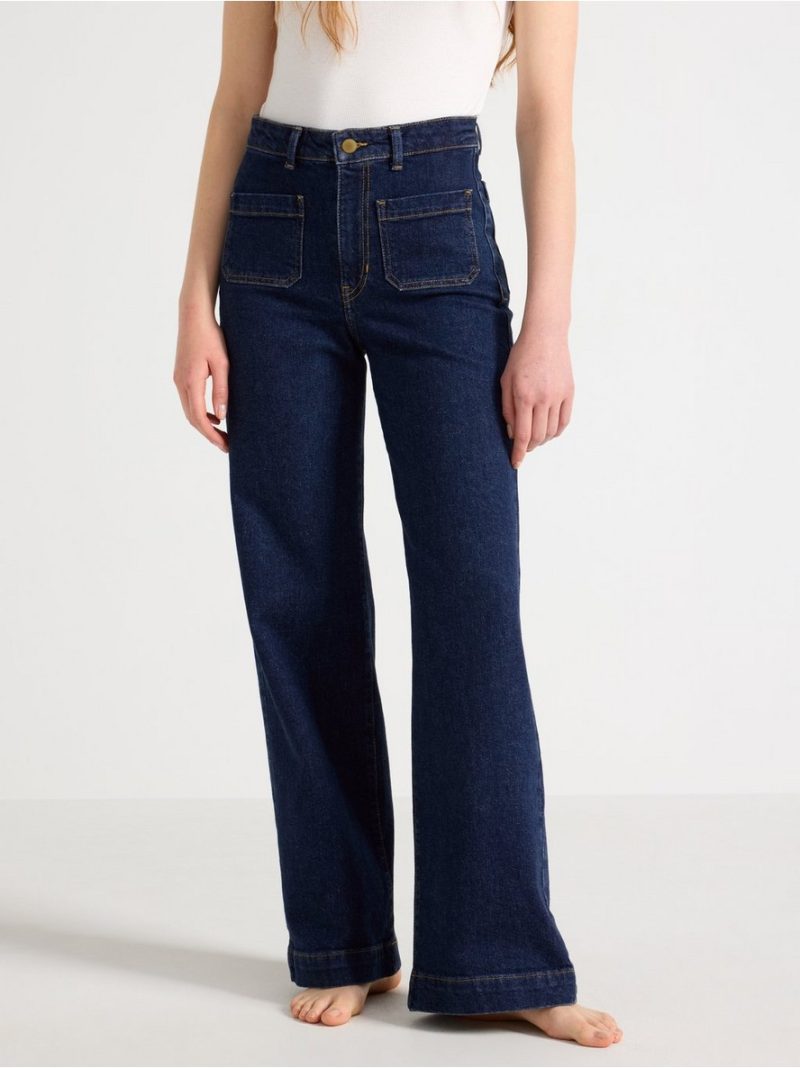 WIDE  jeans with light stretch - 3003157-822