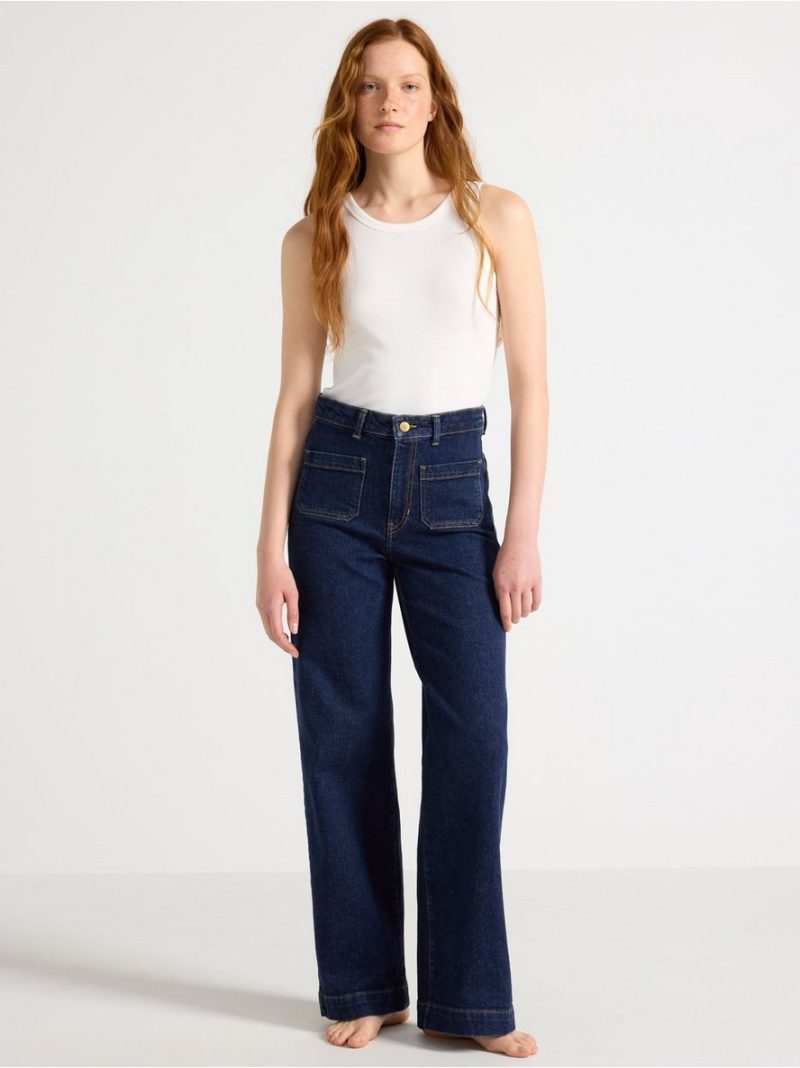 WIDE  jeans with light stretch - 3003157-822