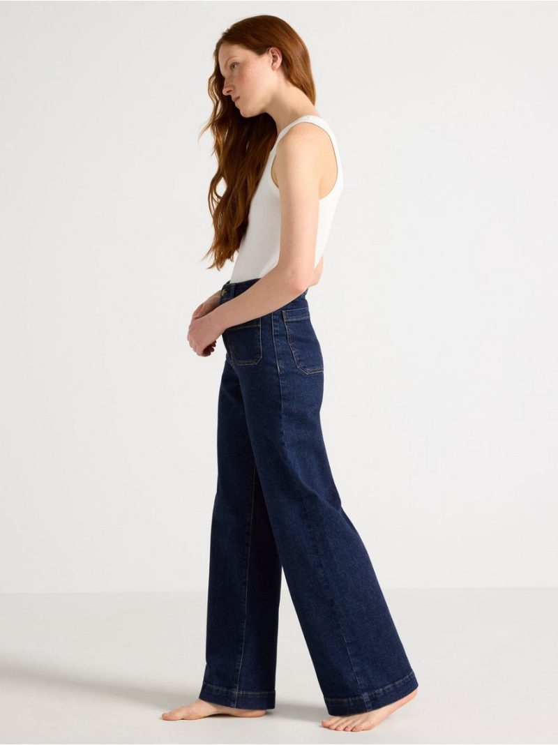 WIDE  jeans with light stretch - 3003157-822