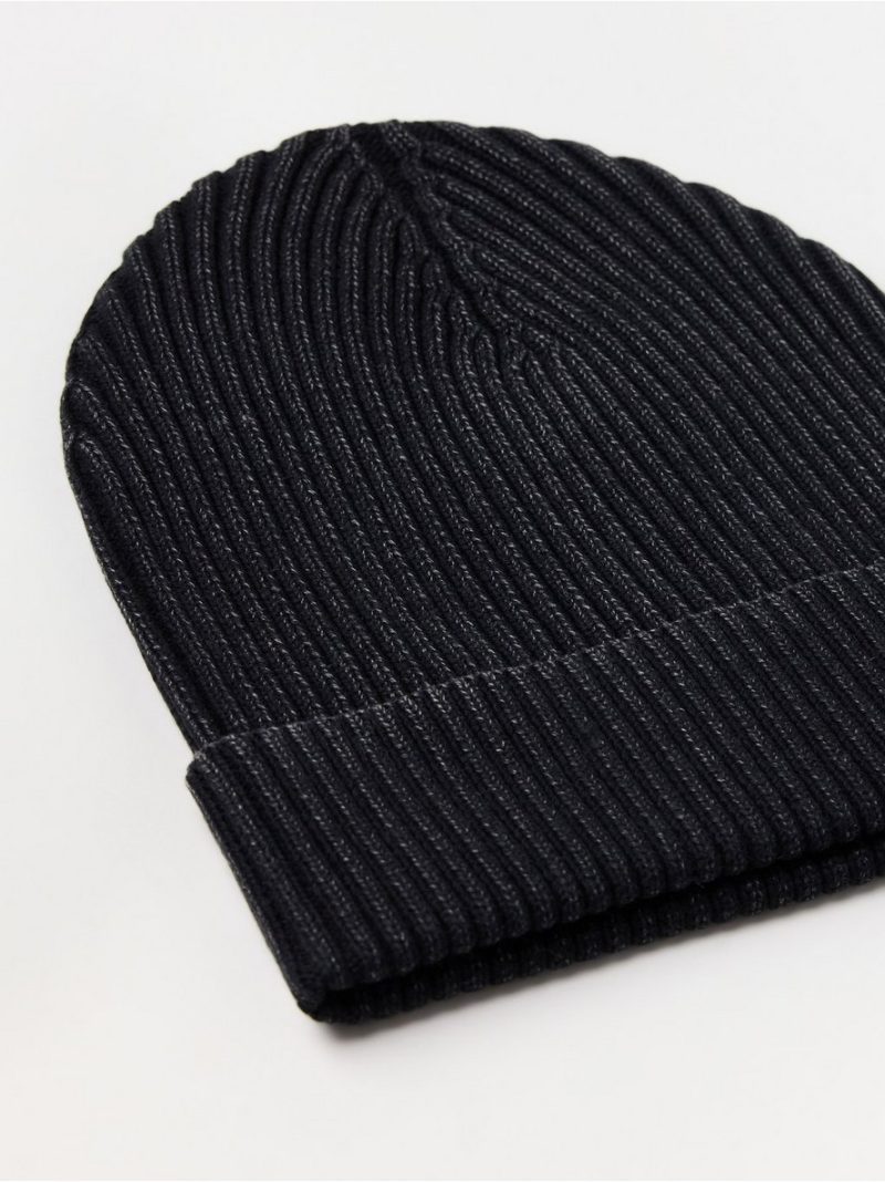 Rib-knitted beanie - 3003164-6959