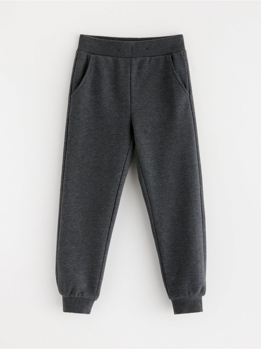 Joggers with brushed inside - 3003230-7945