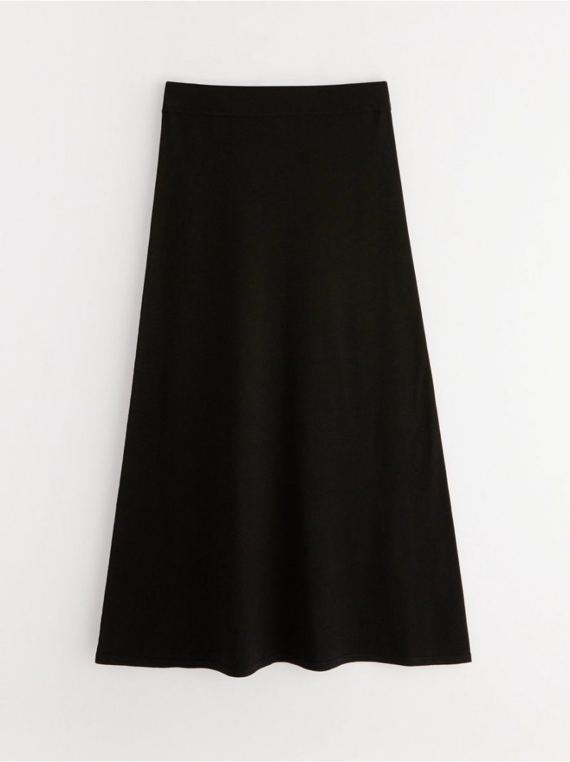 Fine-knit maxi skirt - 3003599-80