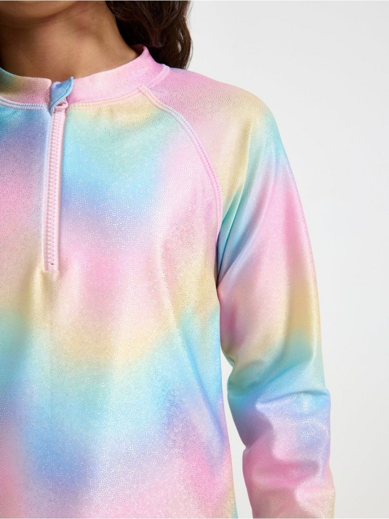 Shimmery top with uv protection - 3003610-7955