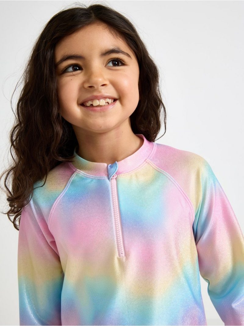 Shimmery top with uv protection - 3003610-7955