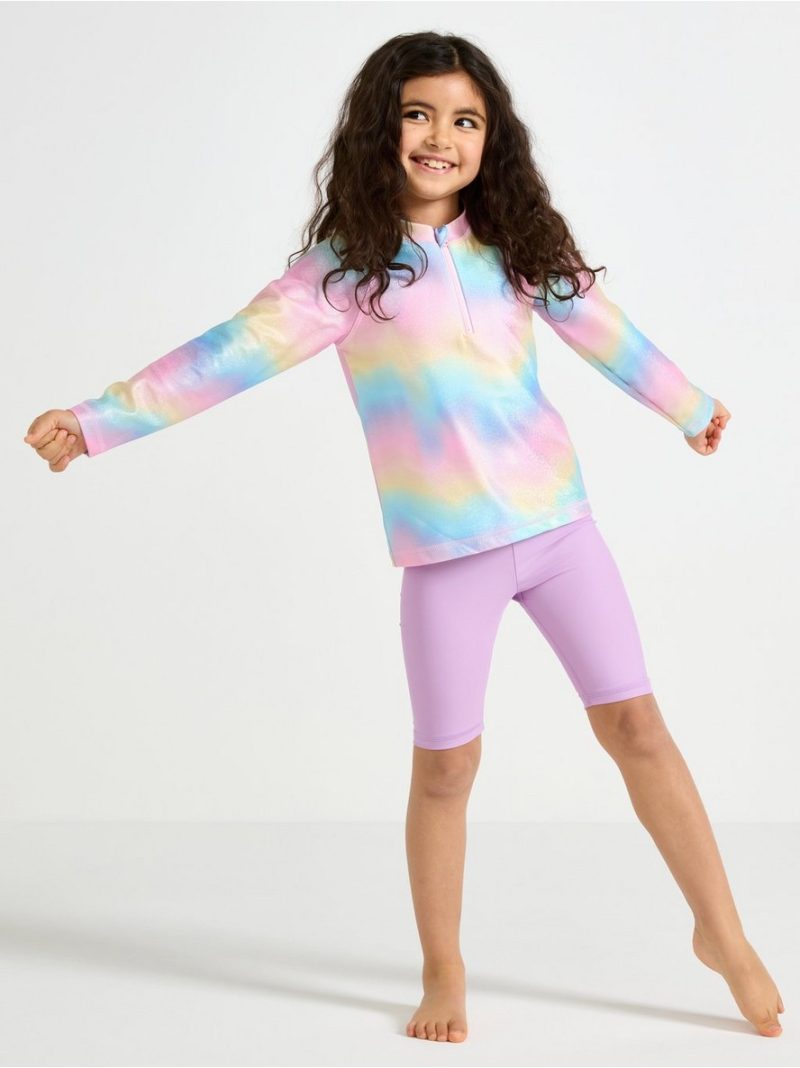 Shimmery top with uv protection - 3003610-7955