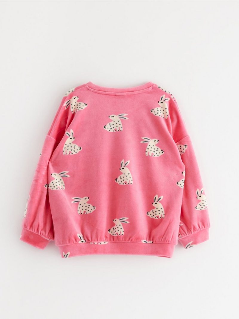 Jumper in velour - 3003643-2431