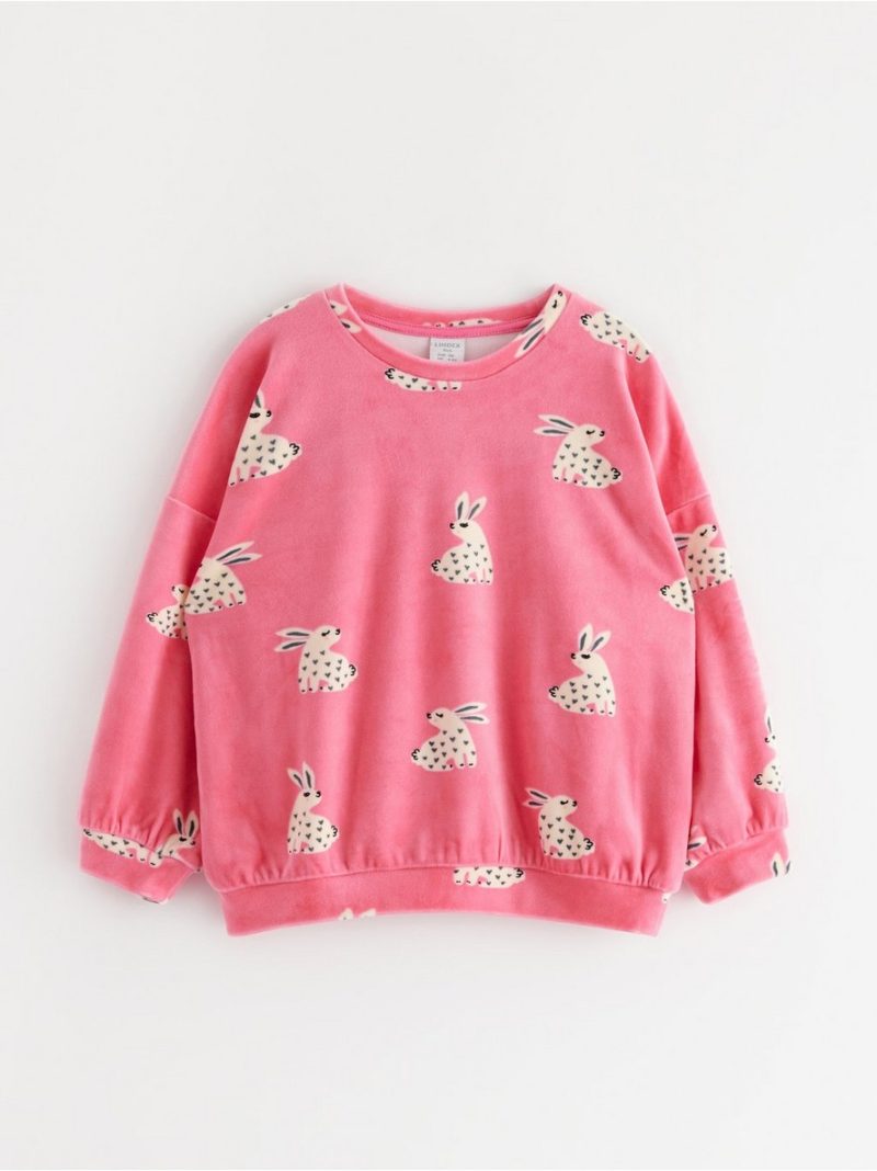 Jumper in velour - 3003643-2431