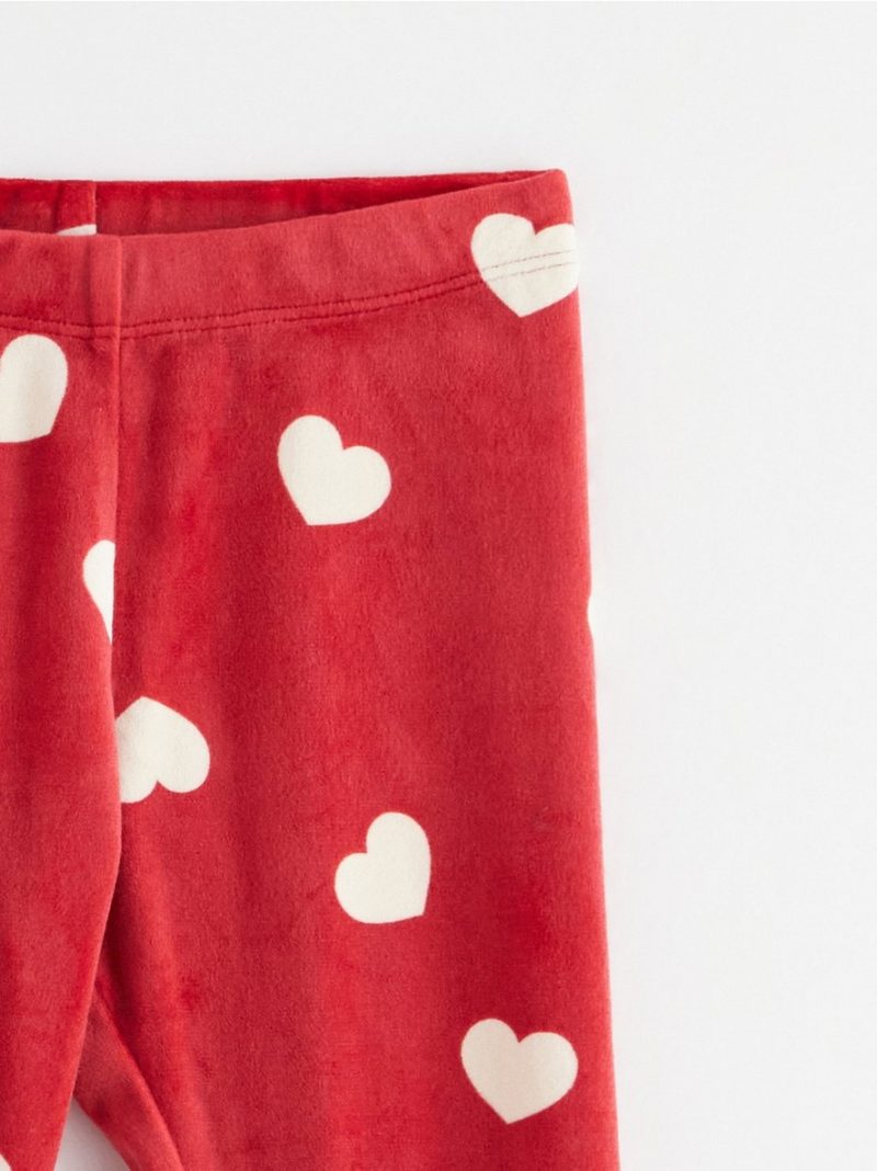 Leggings in velour - 3003748-9348