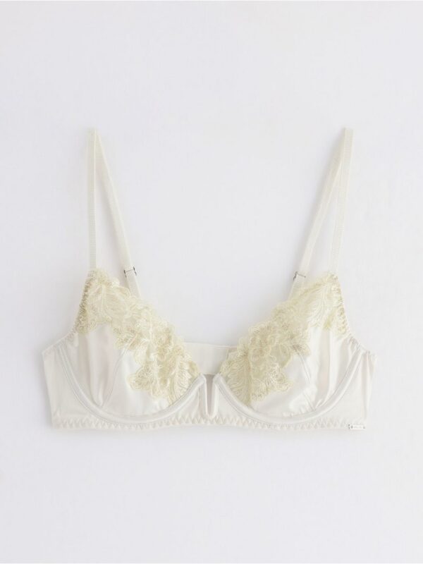 elle m -  unpadded bra with underwire - 3003762-6886