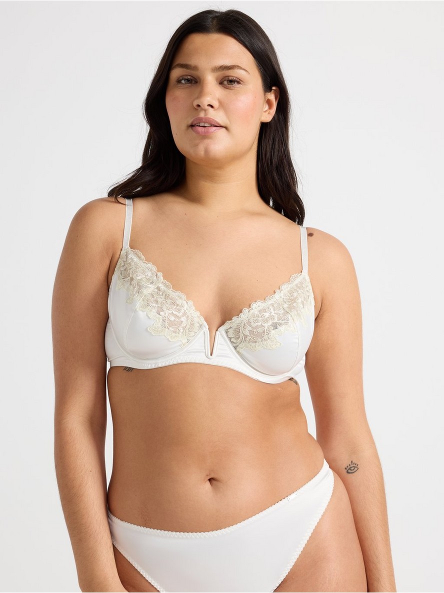 Brushalter – elle m –  unpadded bra with underwire