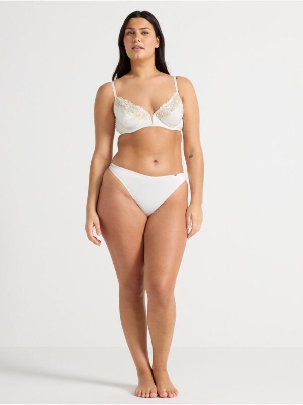 elle m -  unpadded bra with underwire - 3003762-6886