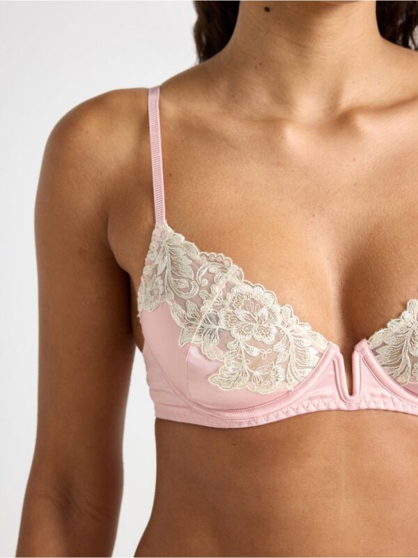elle m -  unpadded bra with underwire - 3003762-7723