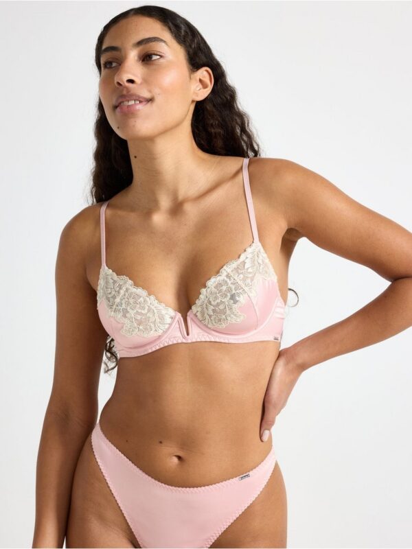 elle m -  unpadded bra with underwire - 3003762-7723