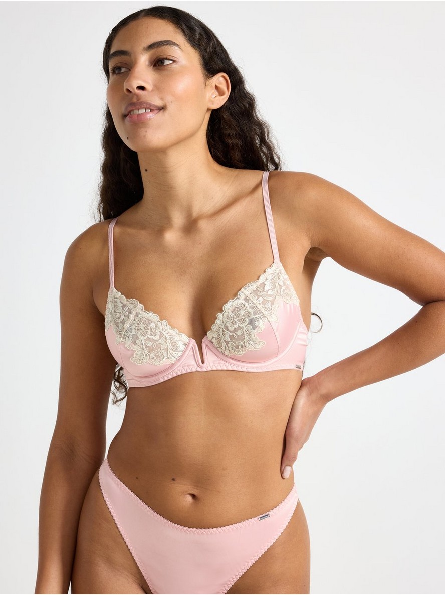 Brushalter – elle m –  unpadded bra with underwire