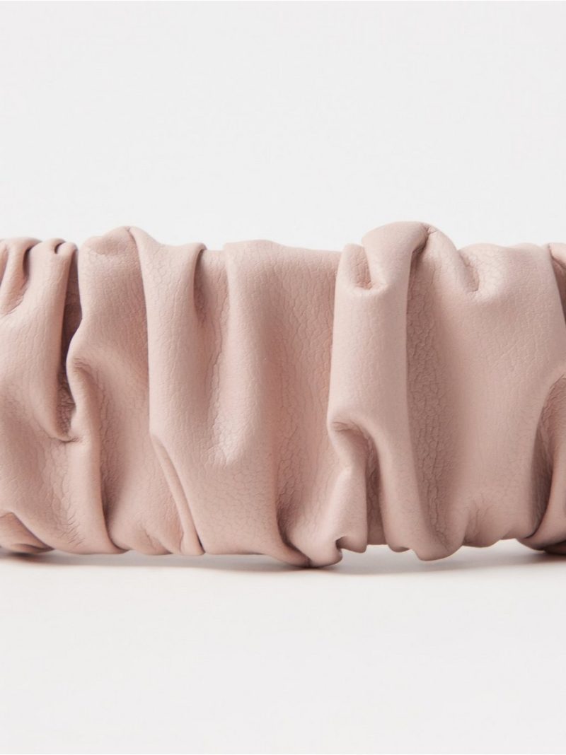 Alice band in imitation leather - 3004027-1452