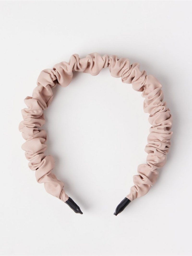 Alice band in imitation leather - 3004027-1452