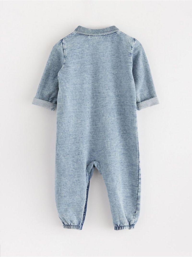 Jumpsuit in denim jersey - 3004102-766