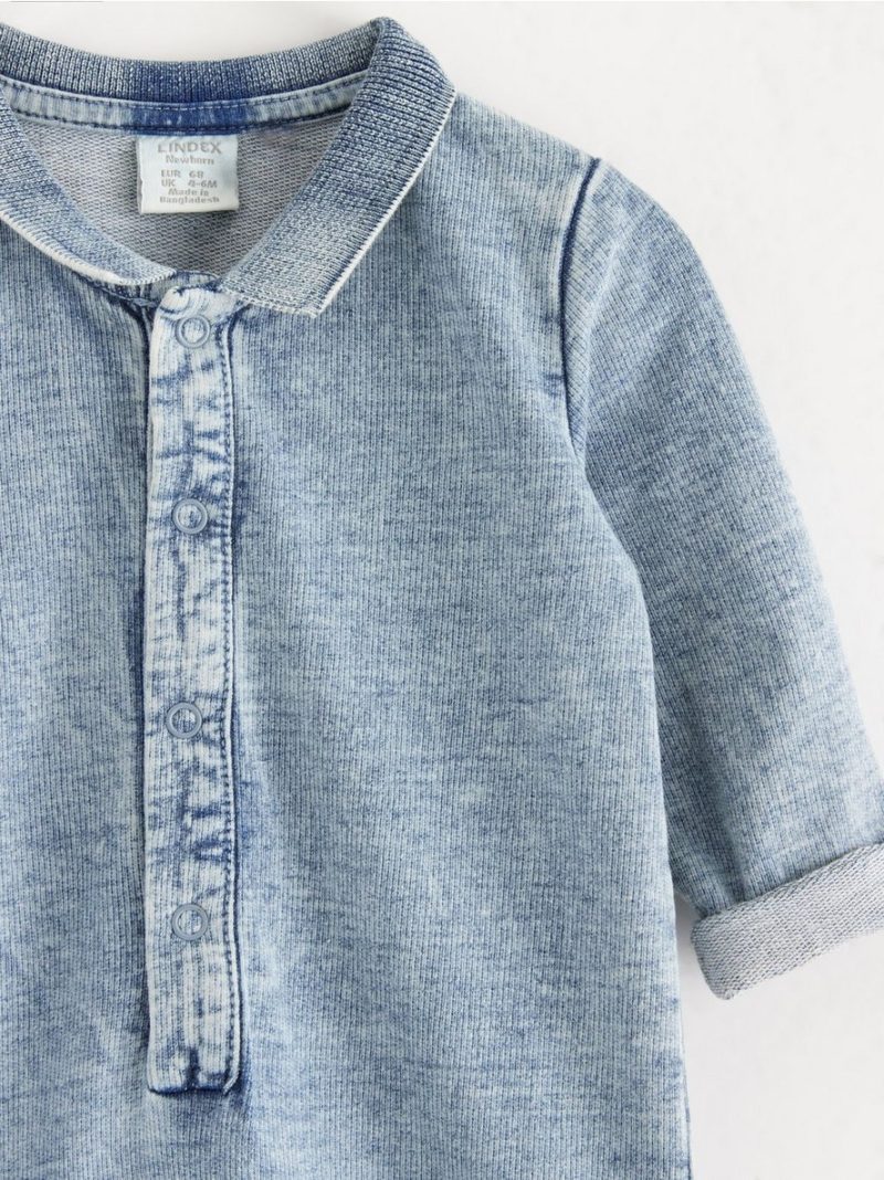 Jumpsuit in denim jersey - 3004102-766