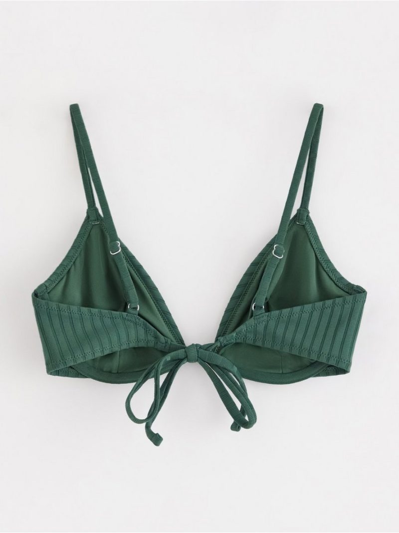 Unpadded bikini bra with underwire - 3004191-5128