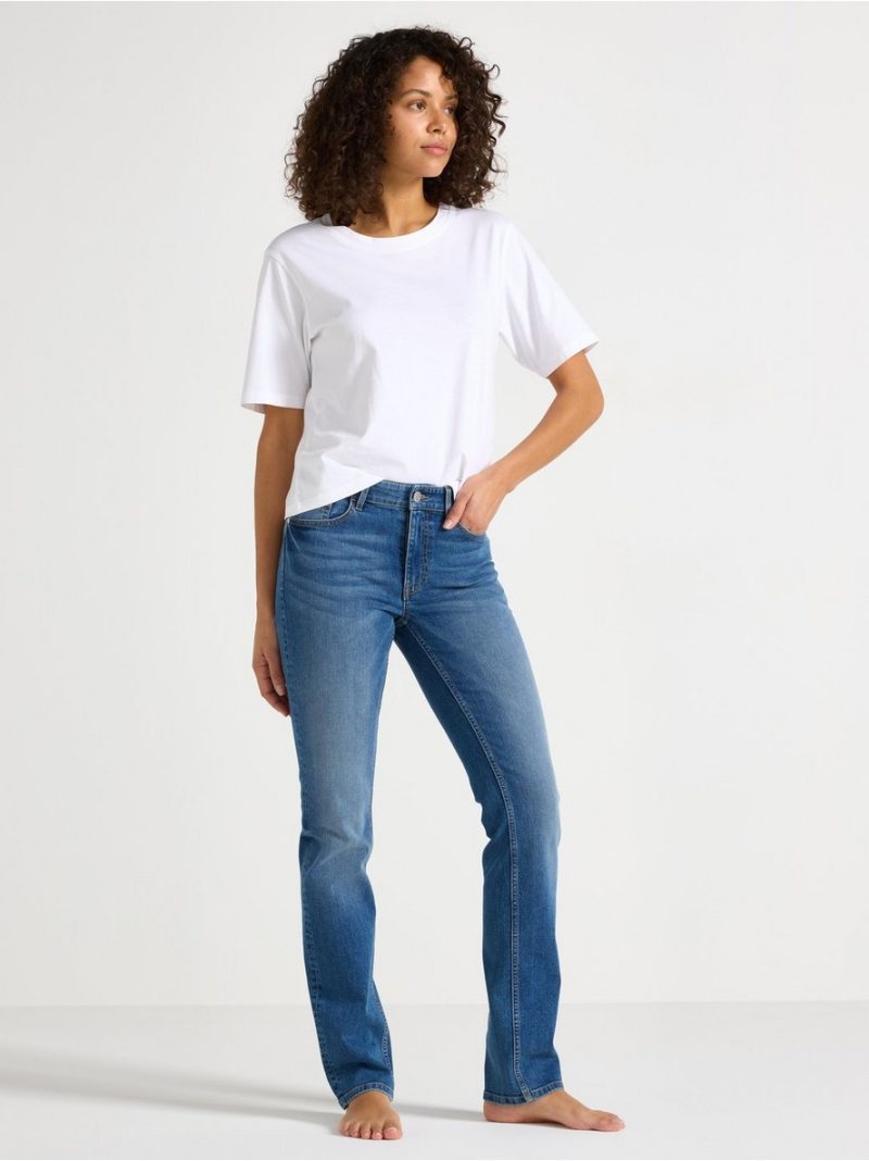 SLIM Ellen stretch  jeans with mid waist - 3004288-791