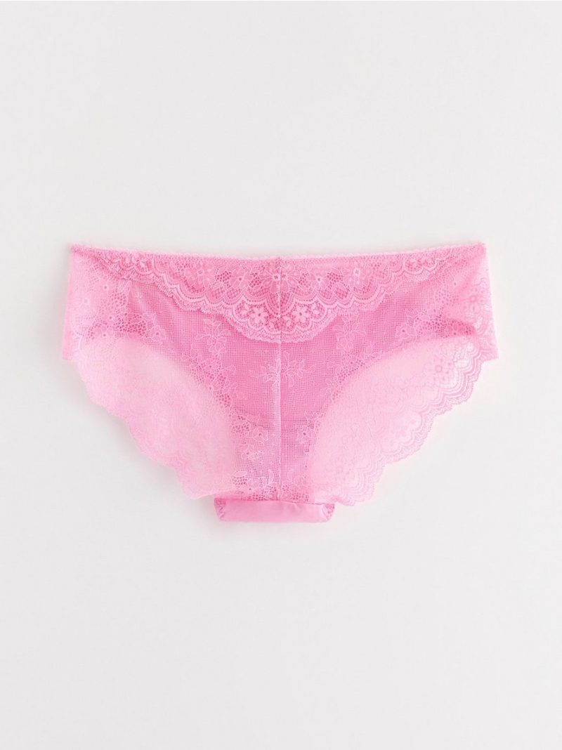 Briefs with lace - 3004327-1097
