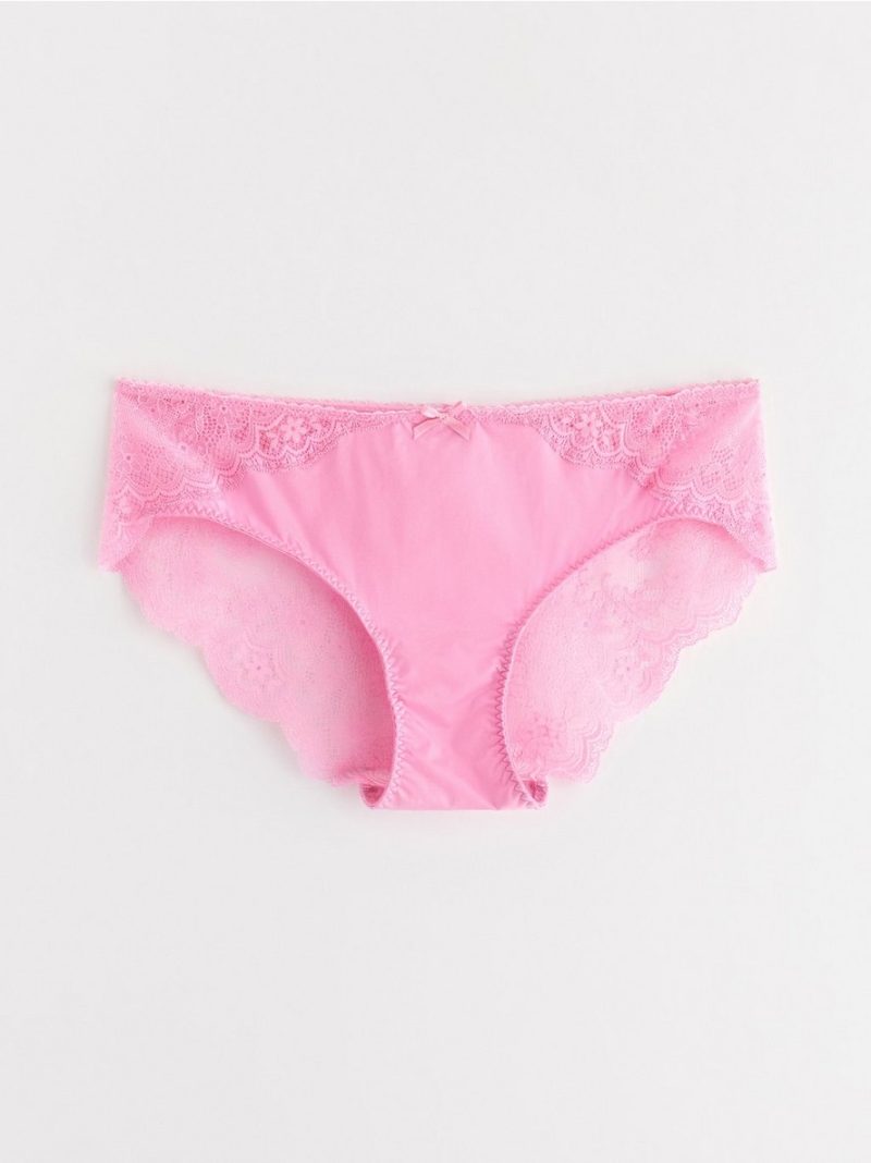 Briefs with lace - 3004327-1097