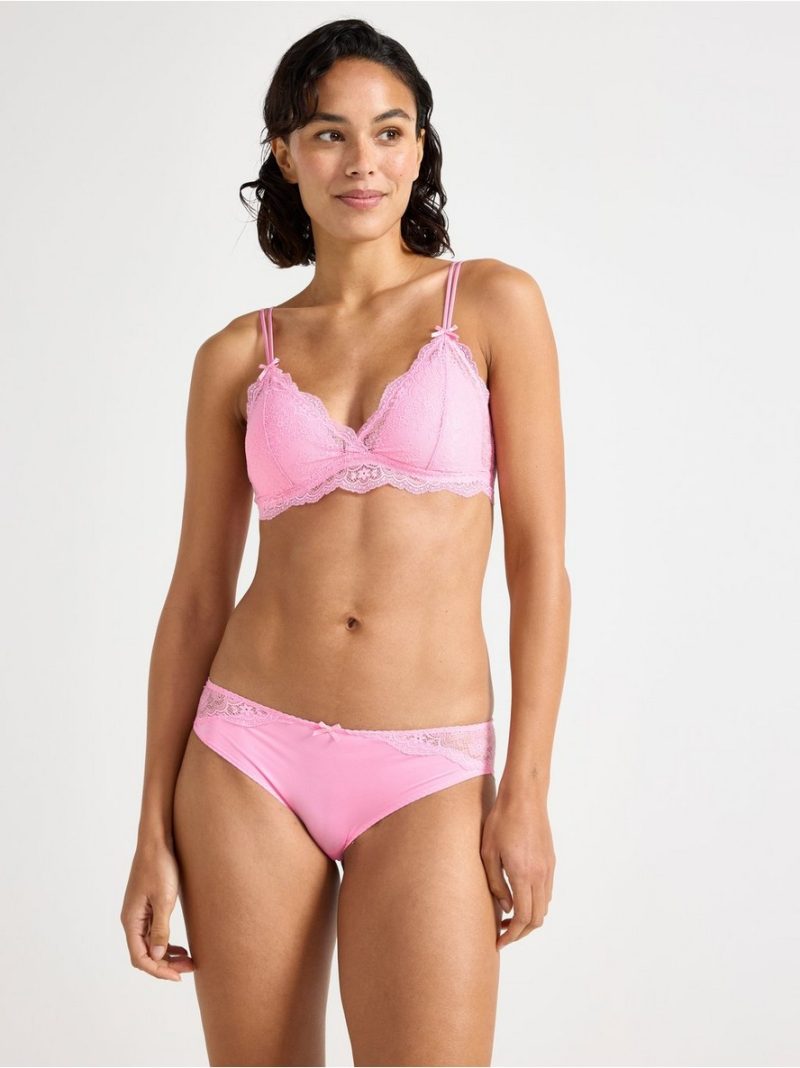 - Briefs with lace Briefs with lace - 3004327-1097