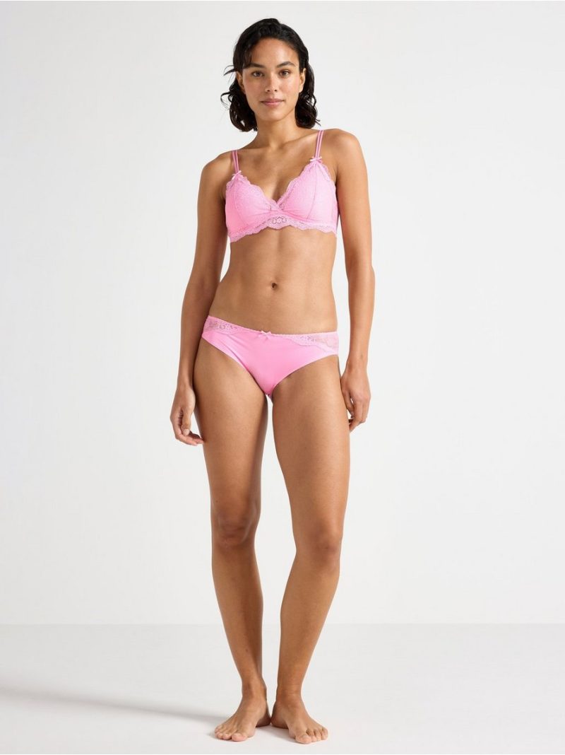 Briefs with lace - 3004327-1097