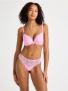 Thong with lace - 3004328-1097