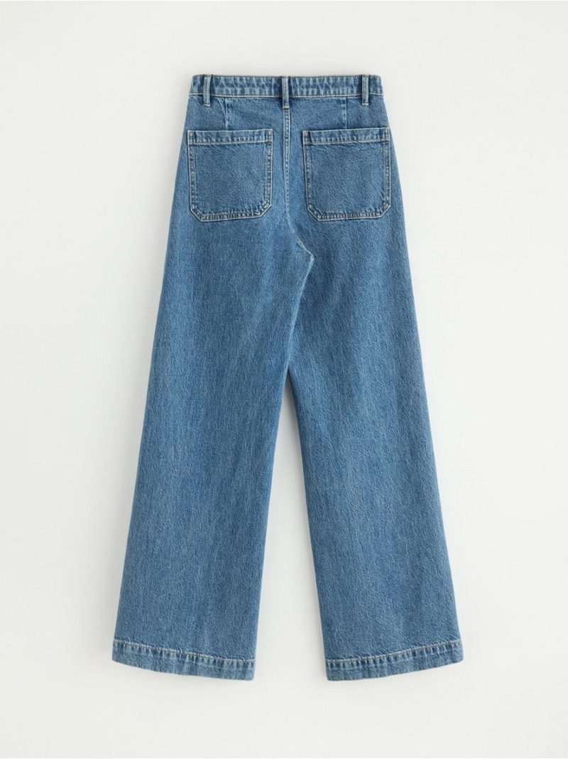 WIDE  jeans with high waist - 3004345-791