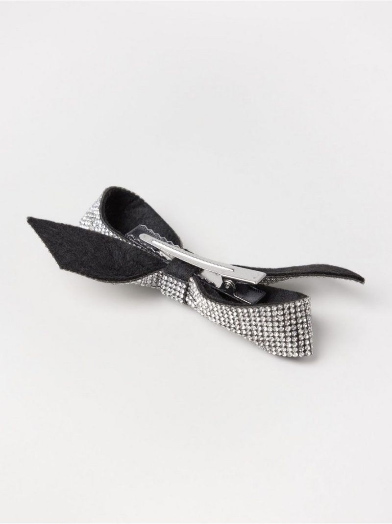 Hair clip with rhinestones - 3004441-10