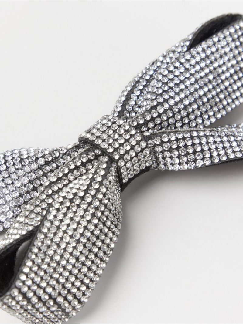 Hair clip with rhinestones - 3004441-10
