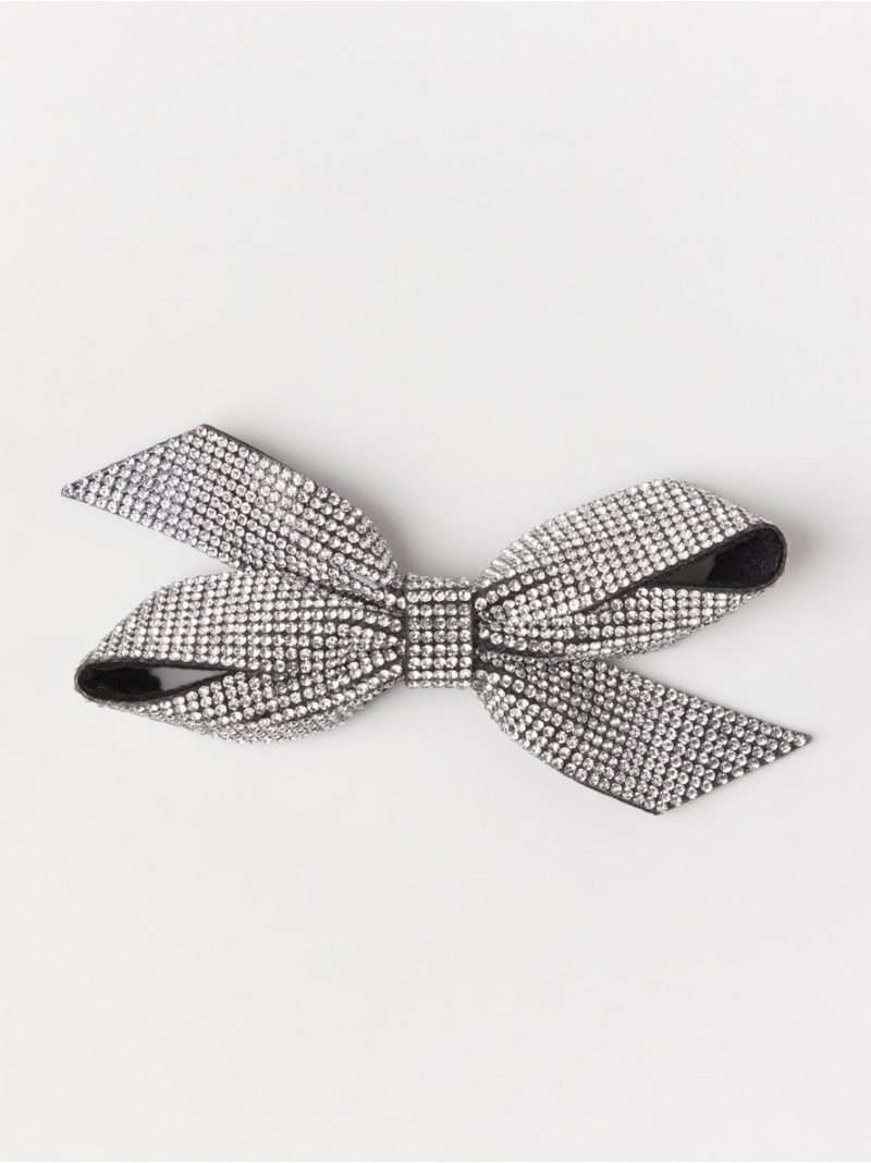 Hair clip with rhinestones - 3004441-10