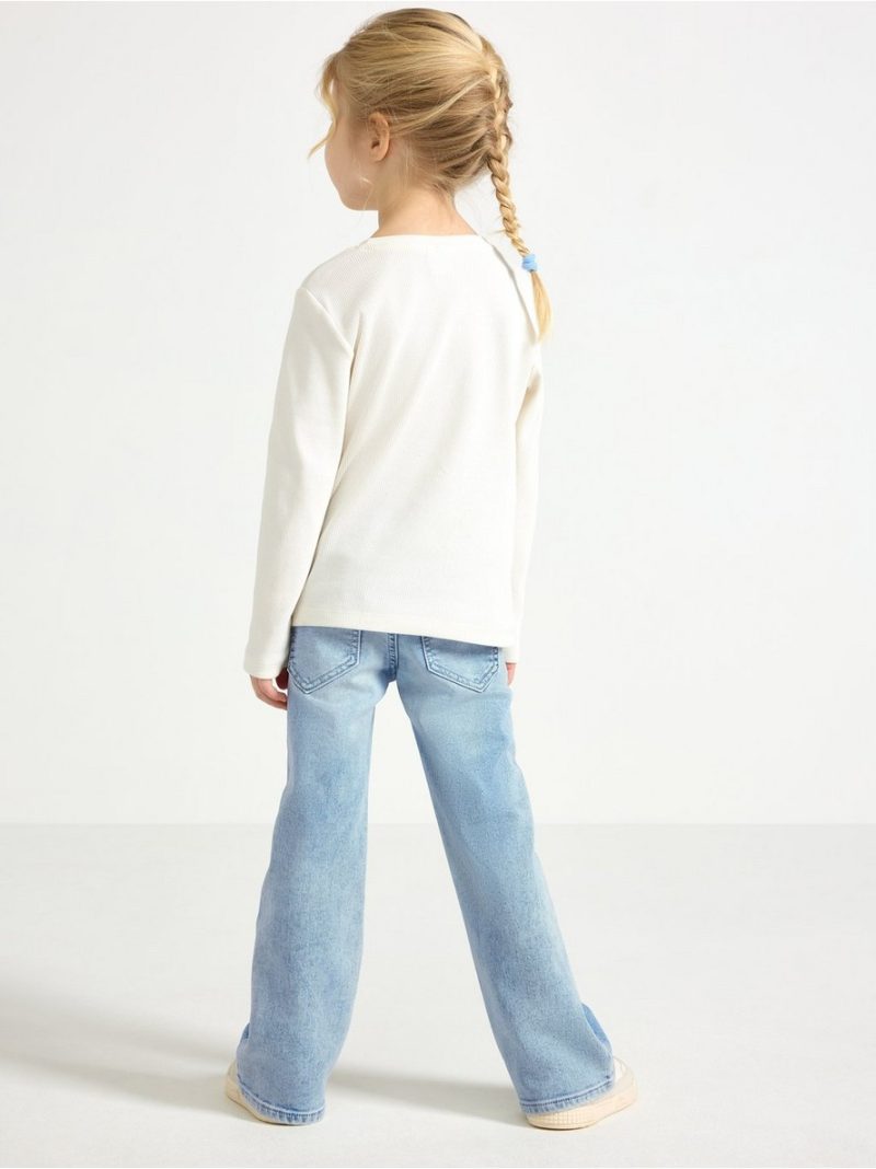 FREJA Flared leg  jeans with embroidery - 3004449-766