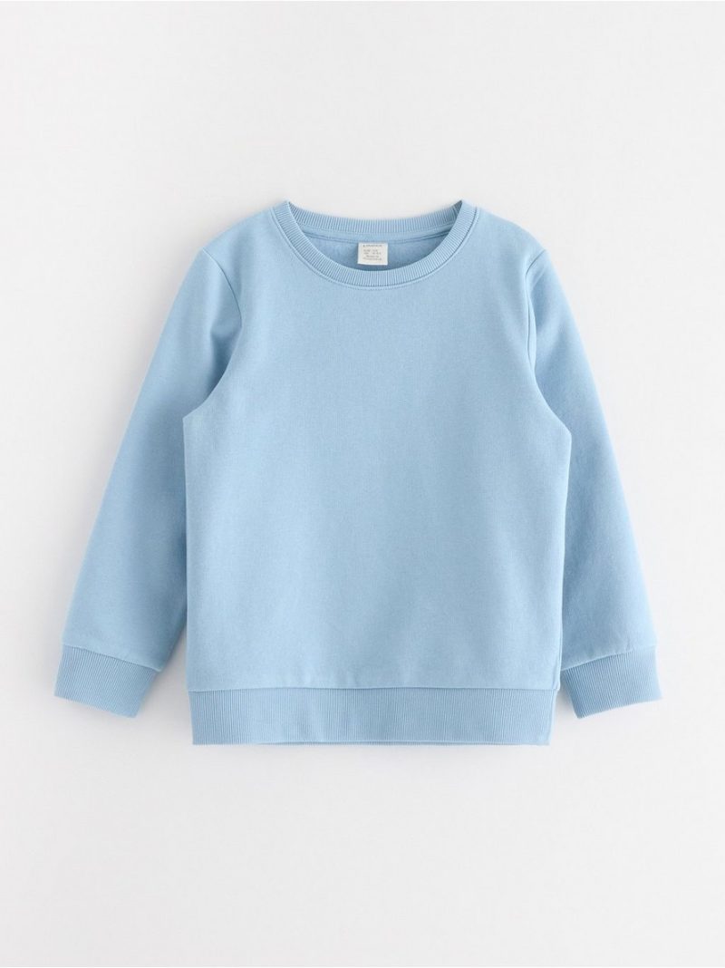 Sweatshirt with brushed inside - 3004577-8852