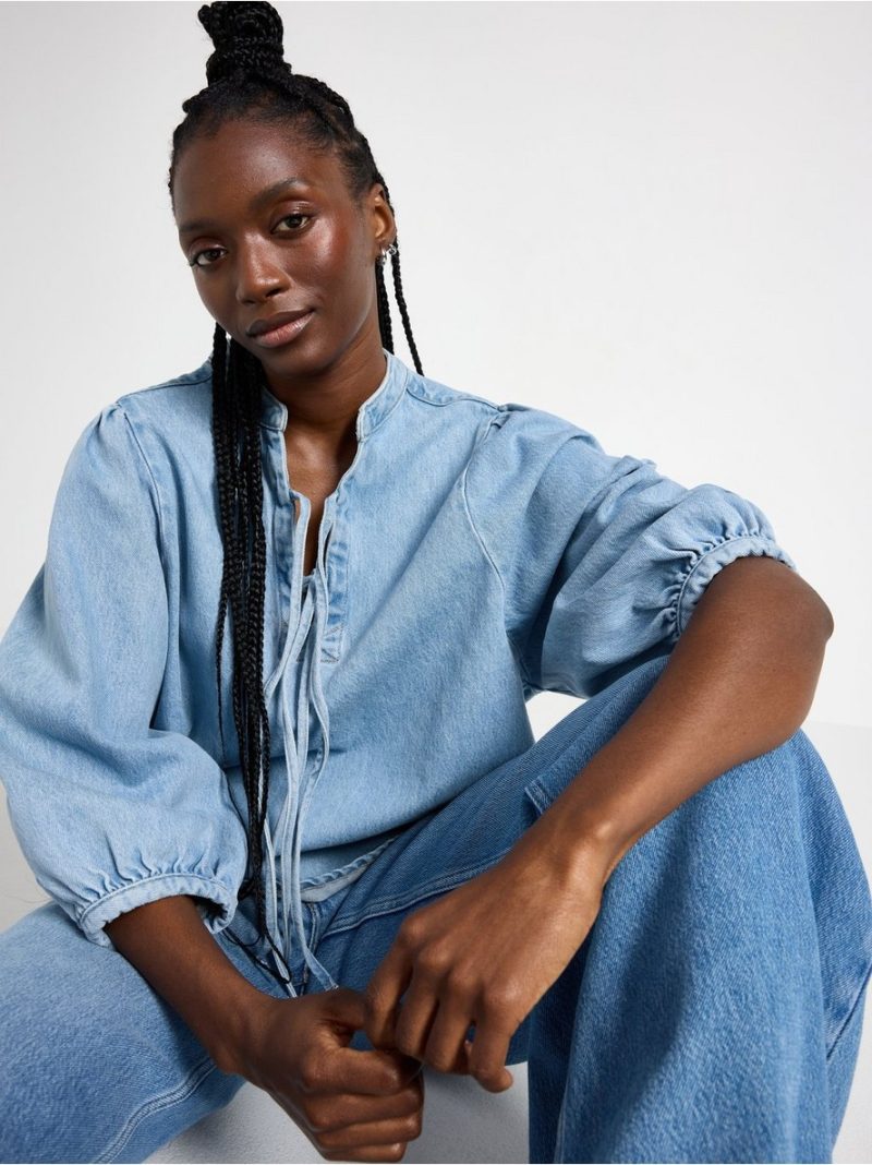 Denim blouse - 3004591-766