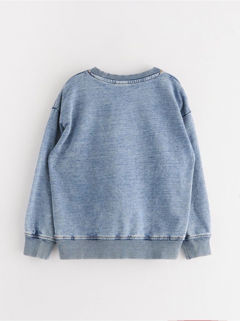 Sweatshirt with kangaroo pocket - 3004597-9392