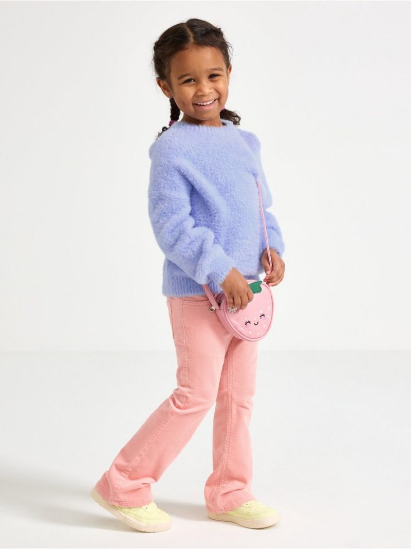 Jumper in feather yarn - 3004734-1338