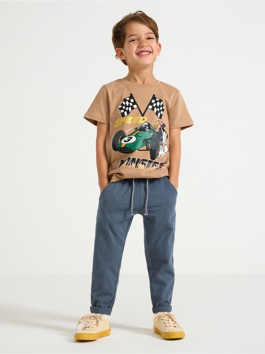 Pantalone – Joggers in slub jersey