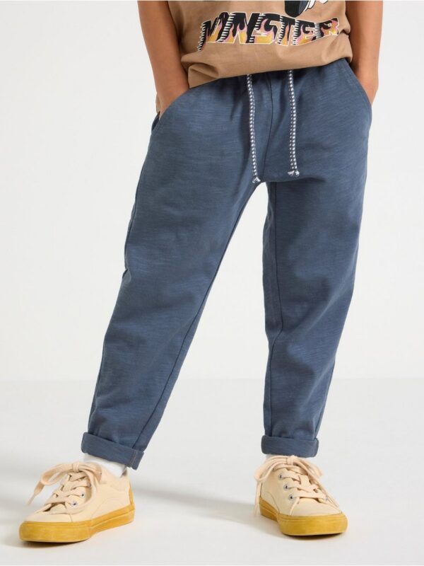 Joggers in slub jersey - 3004809-2498