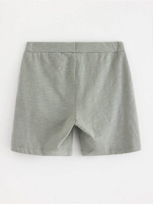 Shorts in slub jersey - 3004812-2336